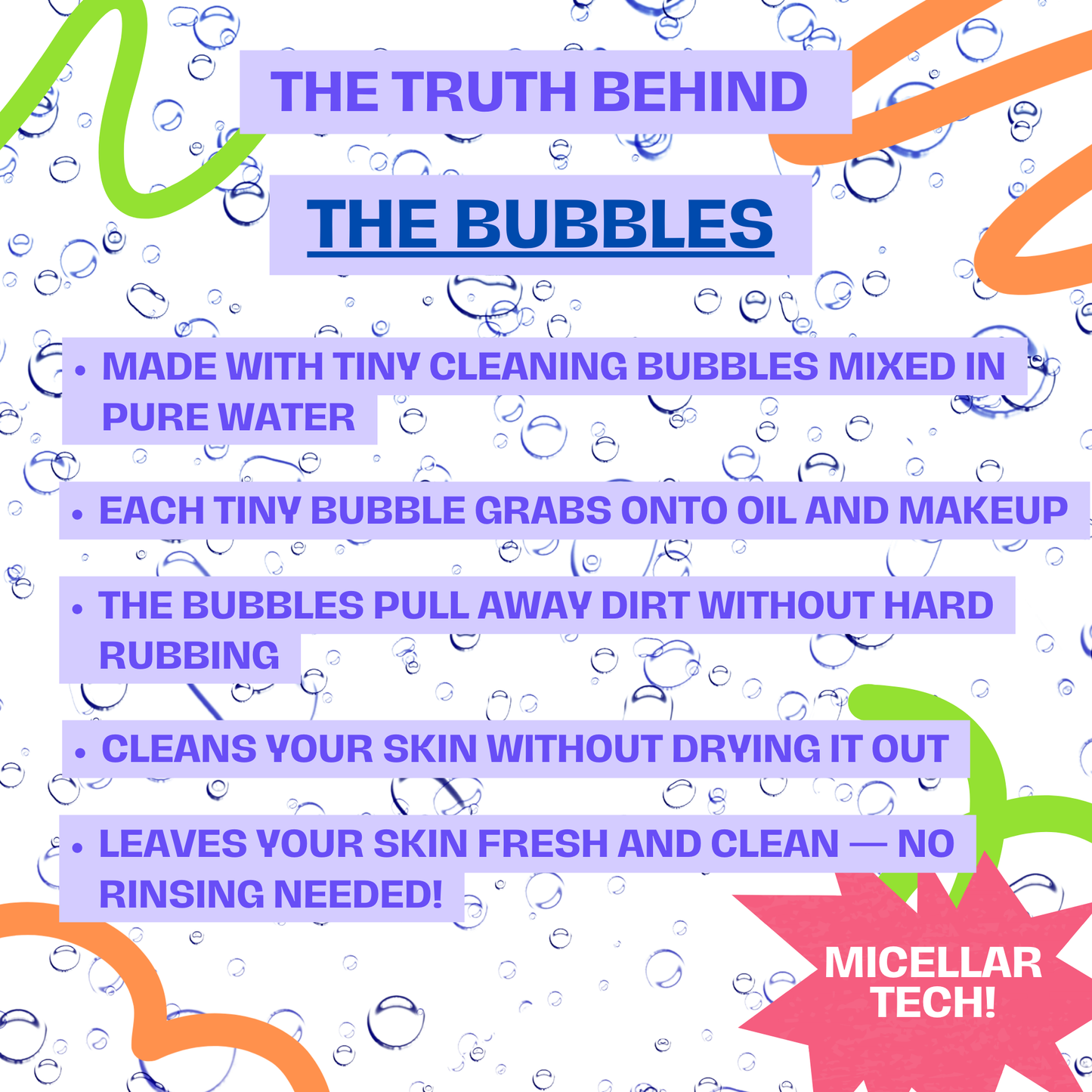 Micellar Water | Facial Cleansing + Makeup Remover